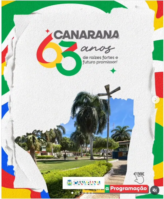 Vem Aí A Grande Festa De Aniversário De Canarana! Já Anota Na Agenda E Prepara O Coração! 7 Captura de tela 2025 07 16 142415