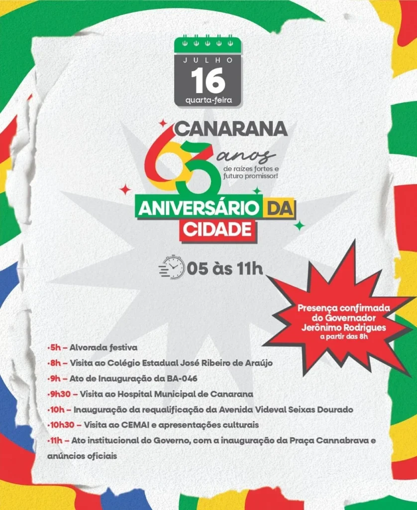 Vem Aí A Grande Festa De Aniversário De Canarana! Já Anota Na Agenda E Prepara O Coração! 4 Prefcanarana 20250711 174331 517029240 17874586665381281 2514937372265671012 n